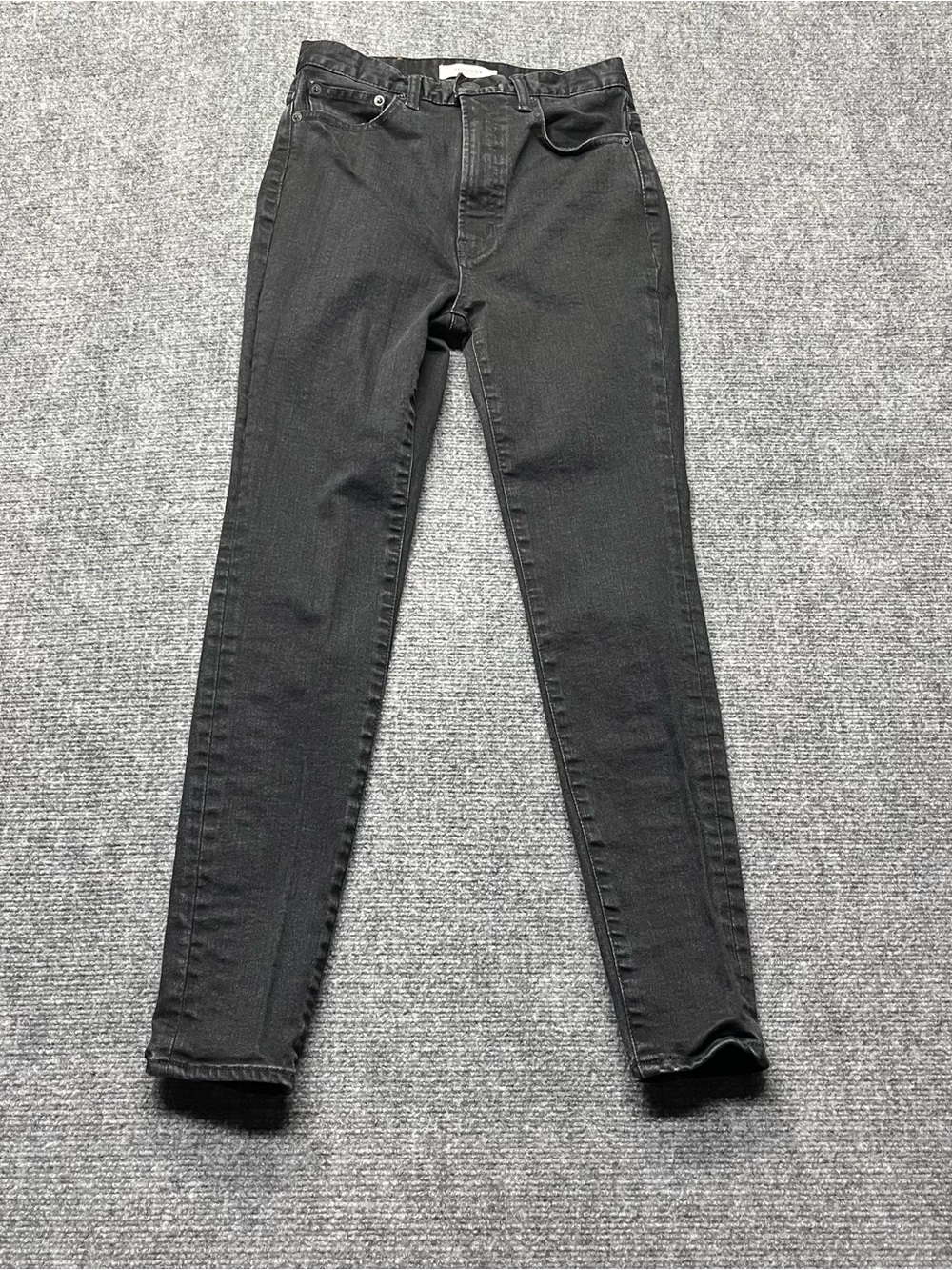 Moussy Vintage Filer Rebirth Skinny Jeans Womens 26 Black Japanese Denim Indie